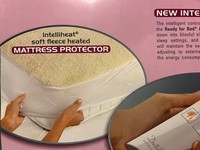 Dreamland Soft Fleece Mattress Protector  Double 190x137cm(pls read description)