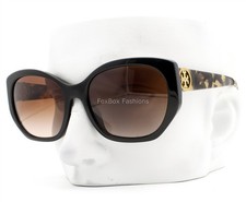 Tory Burch Sunglasses Polished Black Opal Tortoise TY 7141 1795/13 with Case