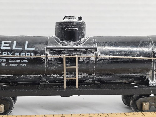 American Flyer 625 SEPX 6681 Shell Tank Car S Gauge NO Box - Picture 3 of 10
