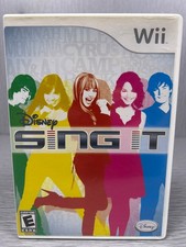 Disney Sing It: Nintendo Wii 2008 - Complete with Manual