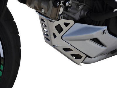 ZIEGER Motorschutz Unterfahrschutz Multistrada 1200 / S BJ 2010-14 silber