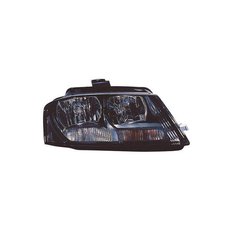 Optique phare avant droit H7 noir Audi A3 pour rouler de nuit en toute sécurité