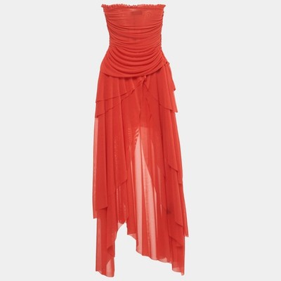 guizio red dress x REVOLVE Rose Dress