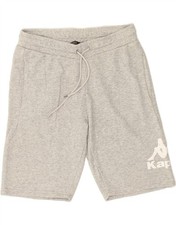 KAPPA Mens Graphic Sport Shorts Medium Grey CA35