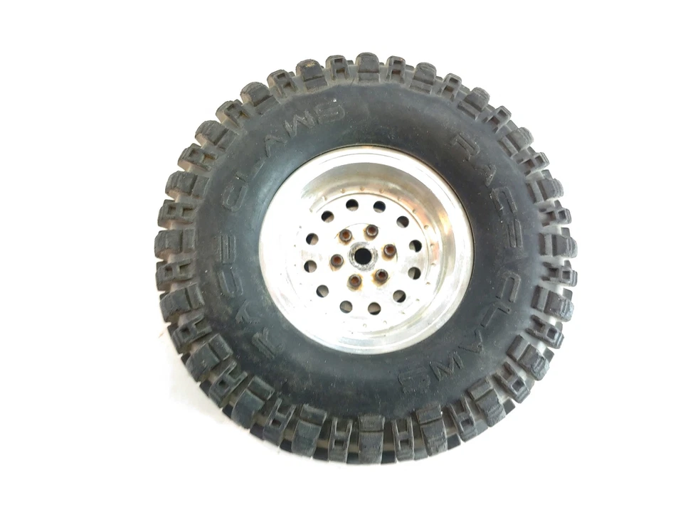 4x Vaterra Rock Claws 1.9" Crawler Tires on Solid Aluminum Beadlock Wheels 12mm - Image 3 of 4