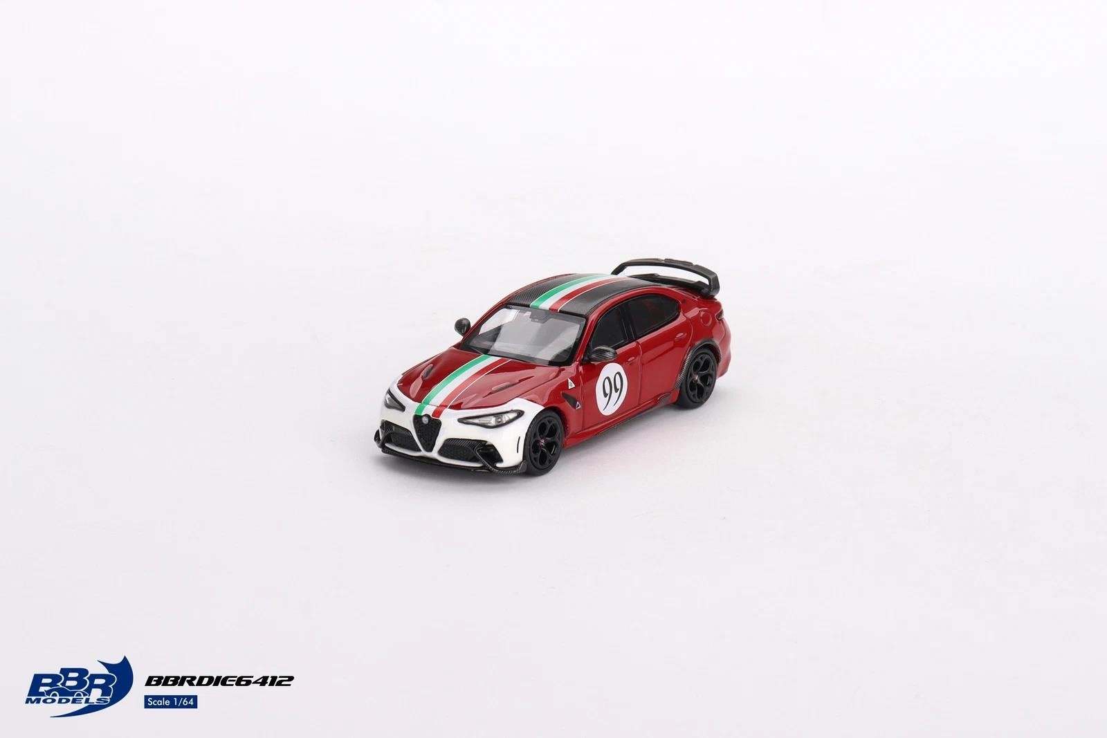 Alfa Romeo Giulia GTAM Rosso GTA NO.99 Centro Stile Livery 1:64 BBR BBRDIE6412