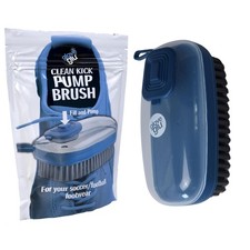Clean Kick Football Boot Cleaning Brush with Built-in Blue/White