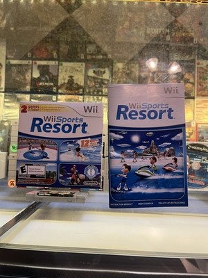 Wii Sports and Wii Sports Resort 2-in-1 Disc Combo Complete in Box with Manuals