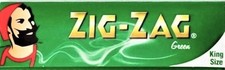 Zig Zag Rolling Papers Green King Size Discounts USA SHIPPED
