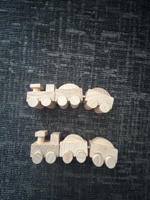 Puppenhaus nacktes Holz Spielzeug Zug Spielzeugladen Kinderzimmer 