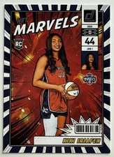 2025 Panini Donruss WNBA Net Marvels Kiki Iriafen #16 (RC) Mystics