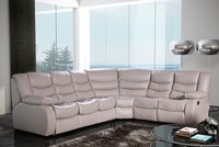Ecksofa Wohnlandschaft Polster Eck Sofa Couch Sitz Garnitur Modern Leder L-Form
