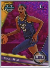 2023-24 Topps Bowman University Chrome Base - Fuchsia Mini-Diamond Refractor Ang