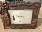 “On The Fairway” Figi Picture Frame Bronze Look Golf Theme  For 4” X 6” Photo — photo 4