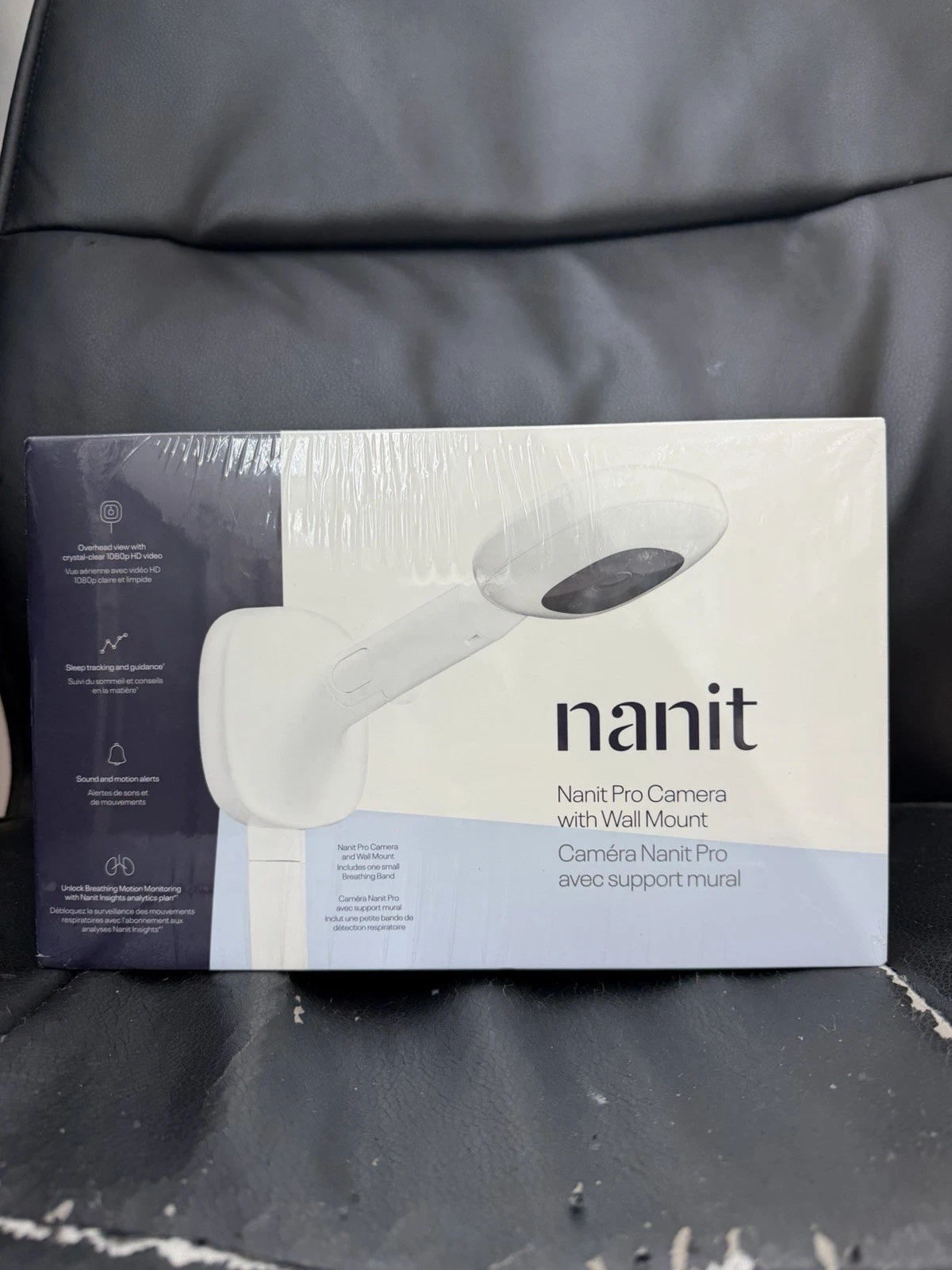 Nanit Pro Smart Baby Monitor & Flex Stand - 1080p Secure Wi-Fi Video Camera,...