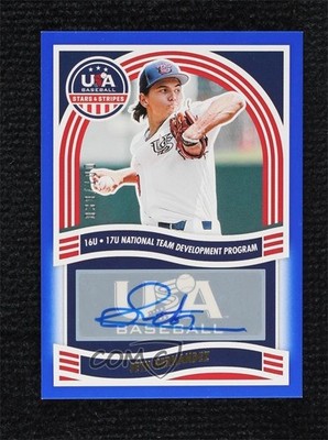 2024 Panini Stars and Stripes Team Sets 30/100 Seth Hernandez #NTS-SH Auto 1i0o