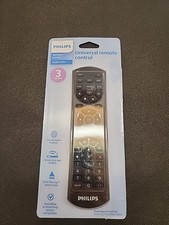 PHILIPS Universal Remote Control, Audio/Video 3 Device Black Model  SRP4322B/27