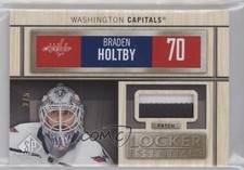 2019-20 Upper Deck SP Game Used Locker Essentials 2/5 Braden Holtby Patch 0c3