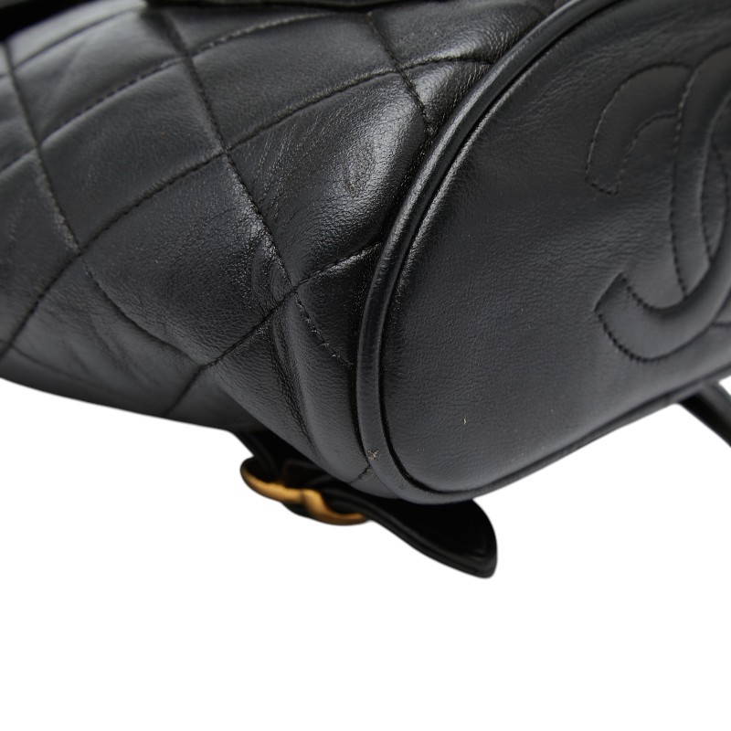 CHANEL COCO Mark Matrasse Mini Backpack Backpack … - image 5