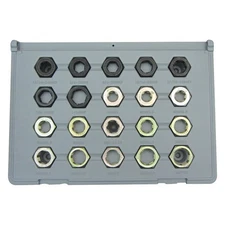 Lang Tools 2599 - 20-Piece Spindle Thread Restorer Die Set