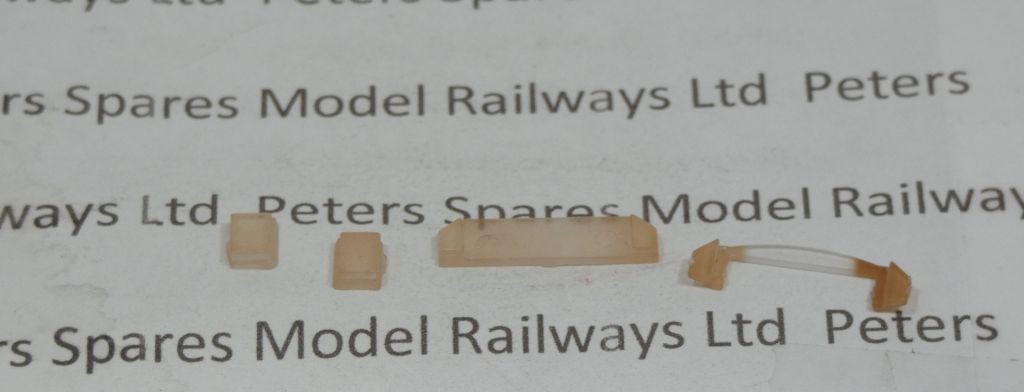 Dapol 111283 Ivatt N Gauge Cab Window Set Weathered
