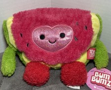 Bumbumz Weston the Watermelon Plush 7.5 Valentine s Stuffed Animal Foodie