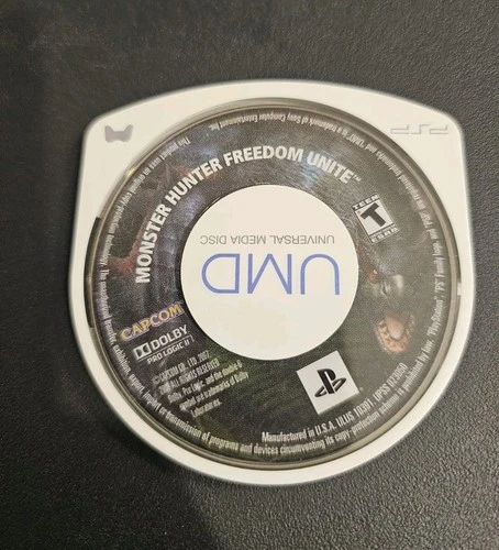 Monster Hunter Freedom Unite PSP (Sony PlayStation Portable) Disc Only Tested