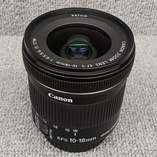 Lens Model EF S 10 18MM 1 4.5 5.6IS STM CANON