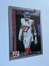 Tyler Nubin #231 - 2025 Topps NFL CHROME - Football Card