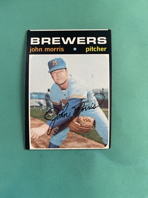 1971 Topps John Morris High # #721 EX