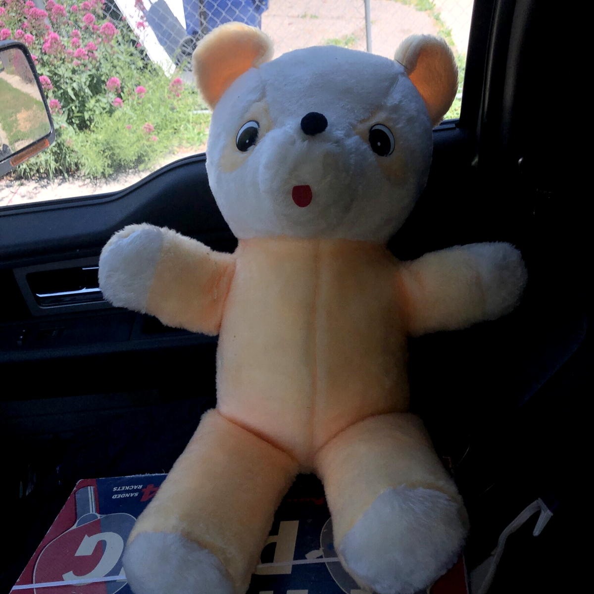 Vintage Plush Carnival Toy Teddy Bear Prize 28