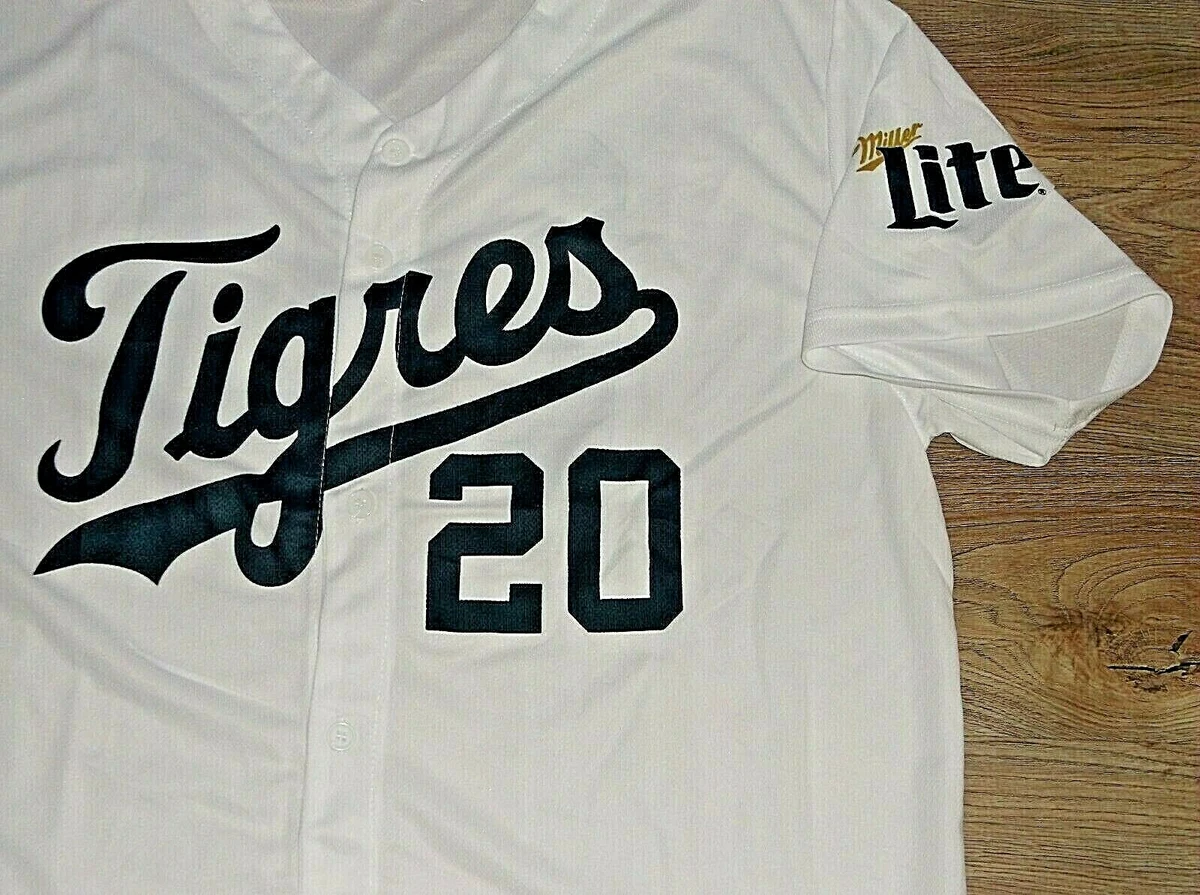 Men's Detroit Tigers Miguel Cabrera Majestic White Hispanic