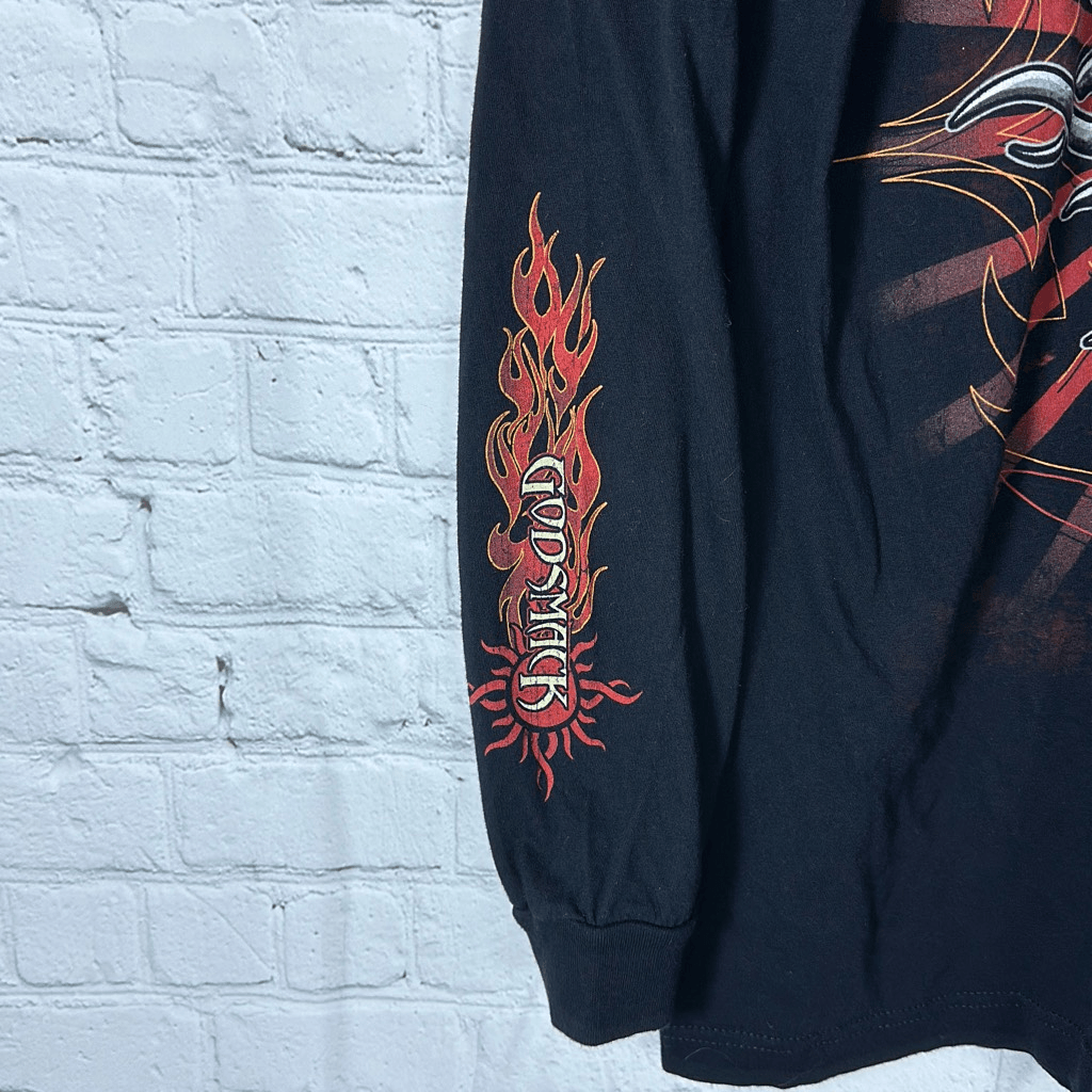 GODSMACK 2010 Tougher than Nails Boston Mass Tour Concert Band T