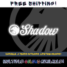 Shadow Decal Sticker - Bmx Helmet Flatland Car Laptop Bicycle Tablet