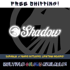 Shadow Decal Sticker - BMX, Helmet, flatland, car, laptop, Bicycle, Tablet