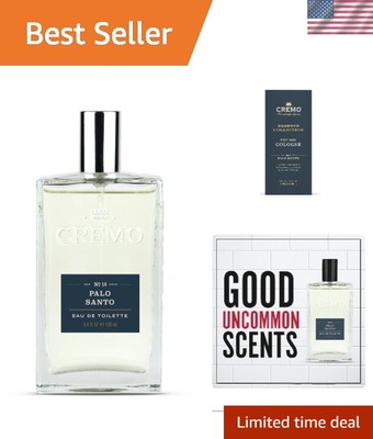 Long-Lasting Palo Santo Men's Fragrance - Complex Cardinal & Papyrus Notes