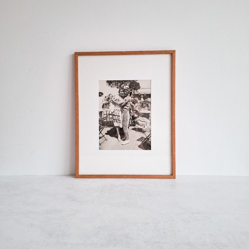 Antique Leonard Foujita Original Photograph Deauville 1928 Christie's B&W Rare - Picture 7 of 7
