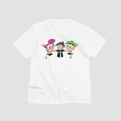 Fairly Odd Parents Cartoon Tshirt Retro TV Show Cartoon Network Nickelodeon
