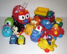 Toddler Plastic Toy Vehicle Lot OBALL TONKA SESAME STREET