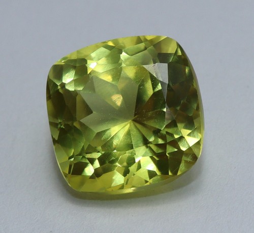 Piedra preciosa suelta sin calentar certificada zafiro amarillo corte cojín natural de 6,05 quilates - Imagen 4 de 7