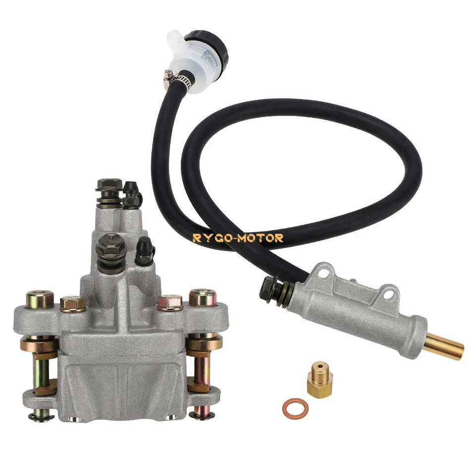 Juego de pinzas de freno traseras y cilindros maestros para Polaris Magnum 325 330 500 2x4 4x4 Foto 3 de 4