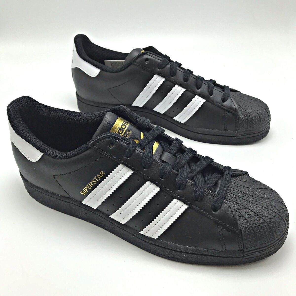 ADIDAS Originals Superstar Core Black Cloud White Gold EG4959 Men's sz 8-13  | eBay