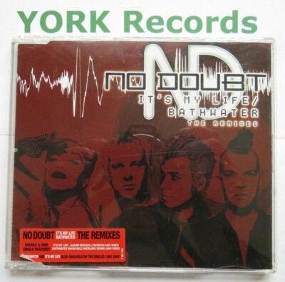 NO DOUBT - It's My Life / Bathwater - Excellent Con CD Single Interscope 9861993