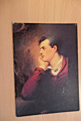 Postkarte - Richard Westall, 'George Gordon, 6. Lord Byron 1788-1824' 1813. Neu.