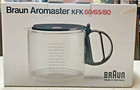 Braun Aromaster Coffee Maker 12 Cup Glass Replacement Pot Carafe KFK 60/65/80