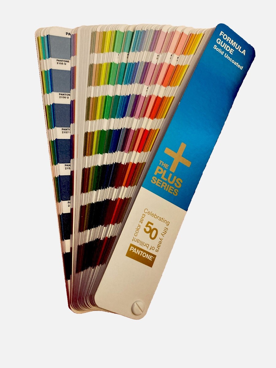 画材 PANTONE FORMULA GUIDE Solid Uncoated Pantone Formula Guide Solid Uncoated Plus Series Color Guide