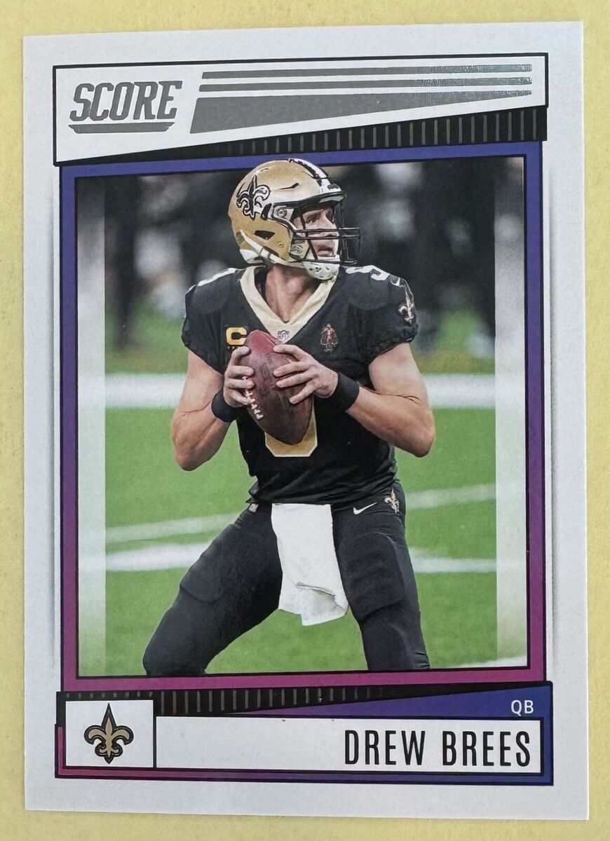 2022 Panini Score Football Card #61 Drew Brees - New Orleans 2022 Panini Score Football Card #61 Drew Brees - New Orleans
