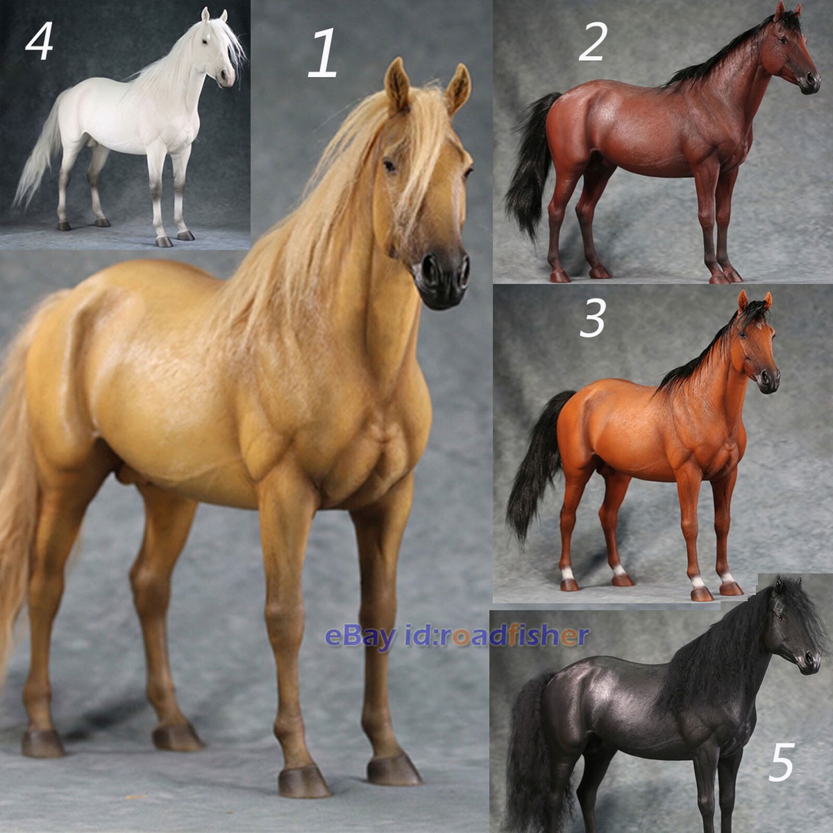 Mr.z 1/6th Thoroughbreds Figure Animal Horse Model Collector Decor