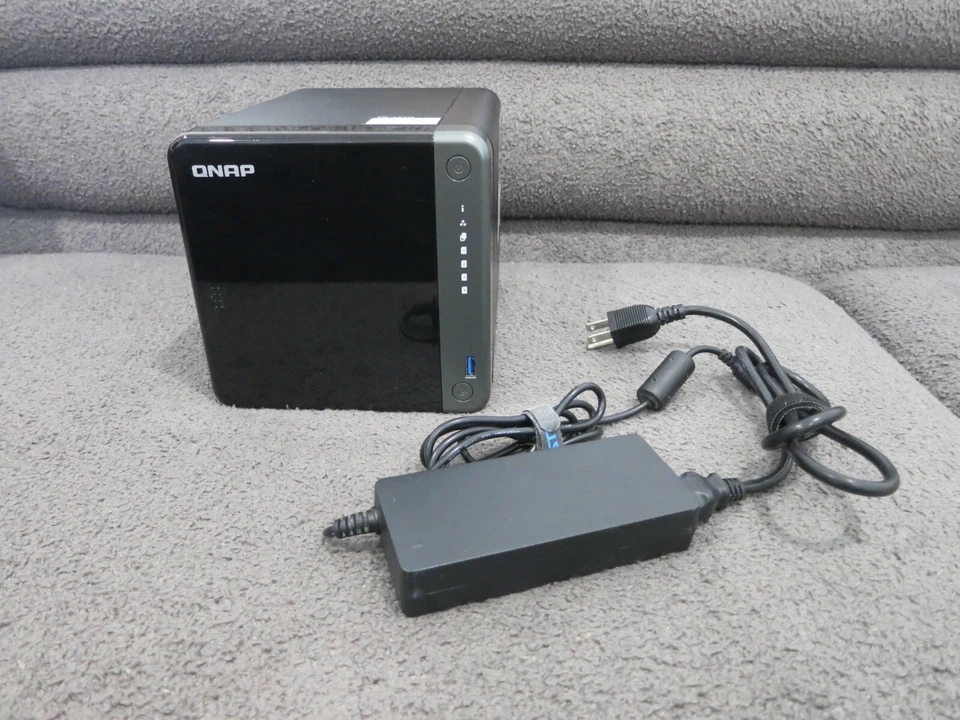 QNAP TS-453E-8G 4-Bay NAS w/20 Gb RAM, 16 TB Seagate IronWolf Storage - Image 2 of 4