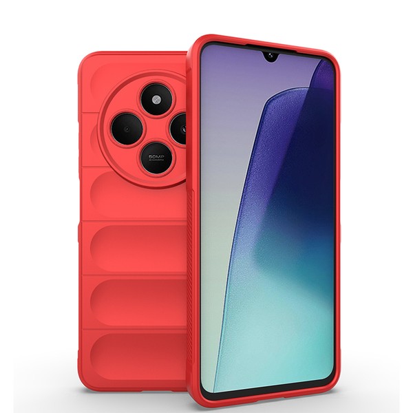 HüLle Xiaomi Redmi 14C / Poco C75 HandyhüLle Outdoor Case Back Cover Tasche Rot-image